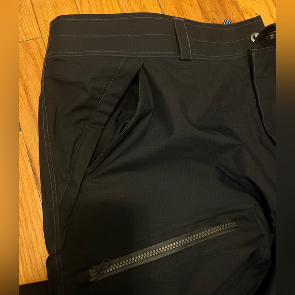 KUHL Mens Jetstream Rain Pant 36x32 Performance Waterproof 100% Nylon Ankle Zip - Picture 14 of 16